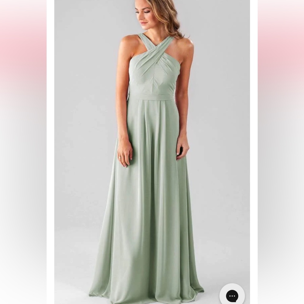 Sage green Kennedy Blue bridesmaid dress - size 4